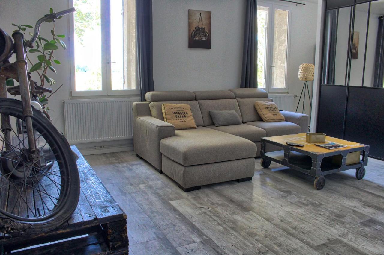 The Loft Factory 4 Chambres Vue Garonne + Jardin ロルモン エクステリア 写真